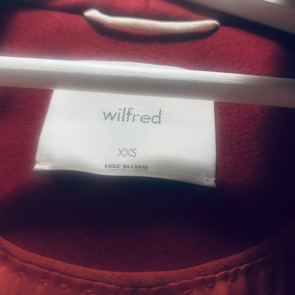 New without tags_Wilfred Cocoon Coat_2XS_Row Red - Picture 6 of 10